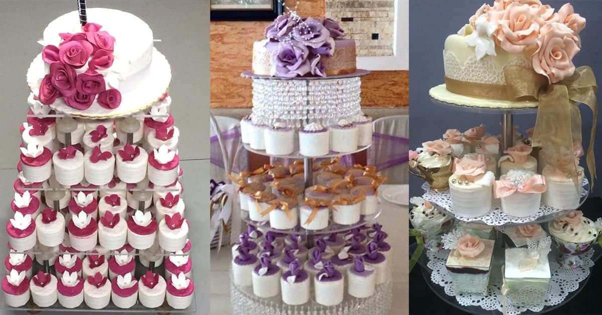 Свадбени торти со cupcakes